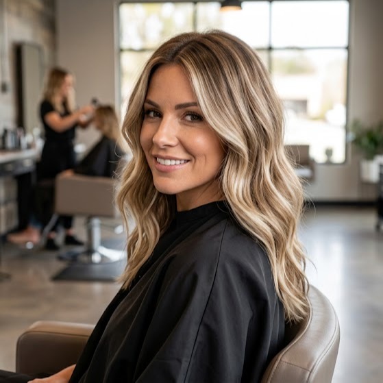 Root Shadow W/Highlight Service in WPB by A Better Cut Salon