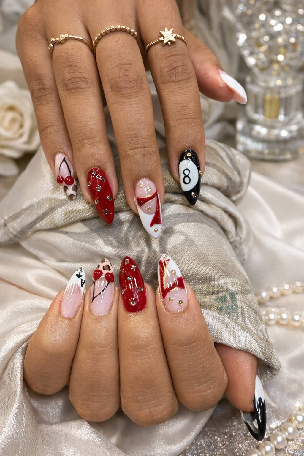 Professional nail services and gel manicure at A Better Cut Salon nail salon in West Palm Beach